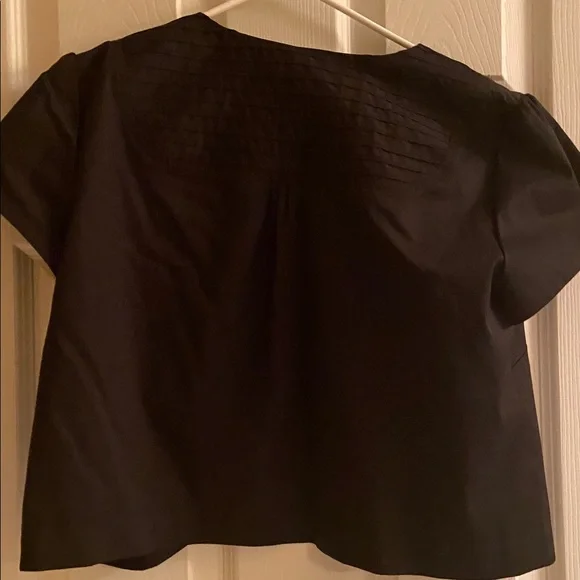 LOFT Elegant Black Cropped Jacket - Picture 11 of 11